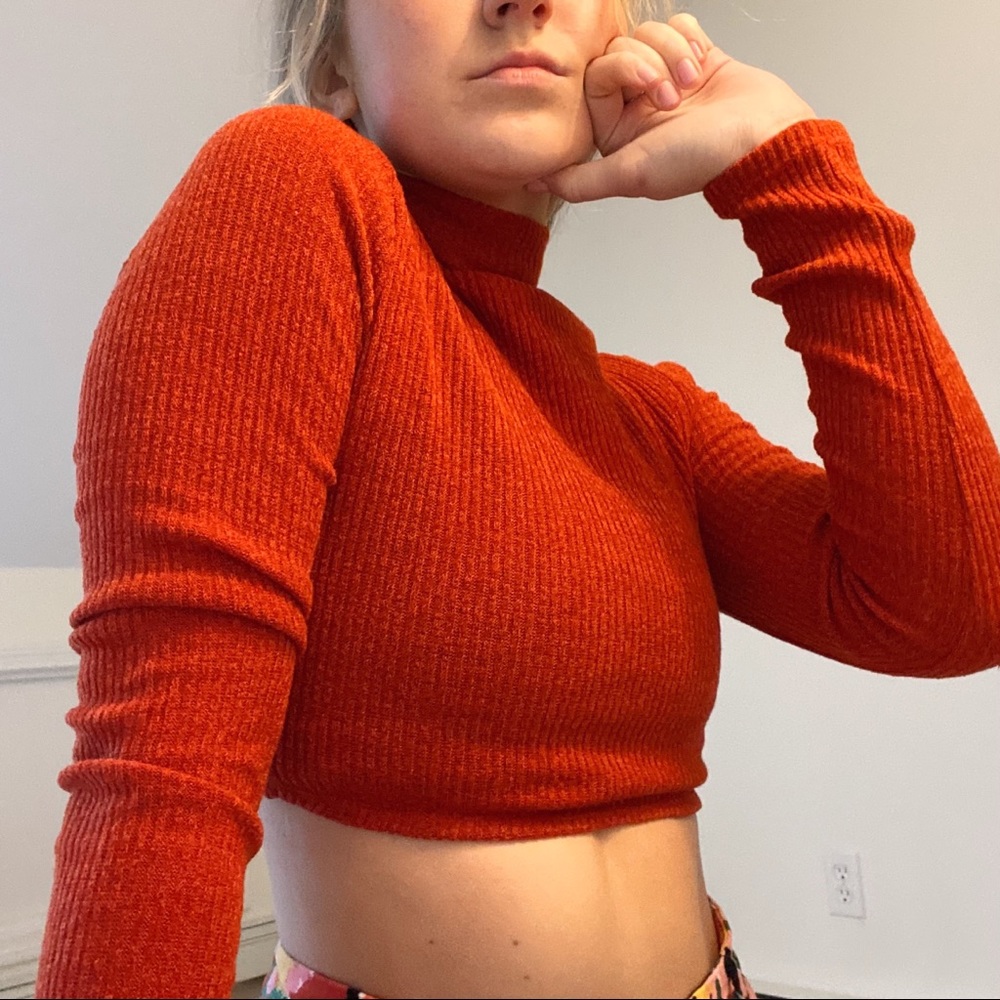 TOBI CROP SWEATER